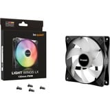 be quiet! Light Wings LX PWM RGB case fan Zwart, 120 x 120 x 25 mm