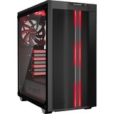 be quiet! PURE BASE 500DX Window tower-behuizing Zwart/rood, USB-A 3.2 (5 Gbit/s), USB-C 3.2 (10 Gbit/s), 2x Audio, Window-kit