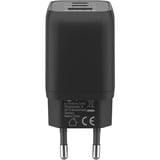 goobay 65W GaN USB-C PD Multiport Quick Charger Nano Zwart