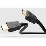 goobay High Speed HDMI 2.0 kabel met Ethernet Zwart, 1 meter