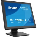iiyama ProLite T1931SR-B2S 19" touchscreen monitor Zwart, VGA, HDMI, DisplayPort, Audio, Touchscreen
