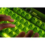 8BitDo Retro 87 Mechanical Keyboard - Xbox Edition, gaming toetsenbord Groen, US lay-out, Kailh Box Jellyfish X, TKL, ABS keycaps, Bluetooth 5.0, Wireless 2.4G, USB