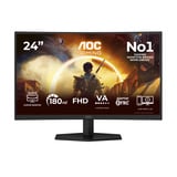AOC  23.6" curved gaming monitor Zwart