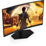 AOC  23.6" curved gaming monitor Zwart