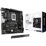 ASRock B860M Pro-A WiFi socket 1851 moederbord Zwart, RAID, 2.5 Gb-LAN, WLAN, BT, Sound, µATX