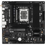 ASRock B860M Pro-A WiFi socket 1851 moederbord Zwart, RAID, 2.5 Gb-LAN, WLAN, BT, Sound, µATX