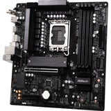 ASRock B860M Pro-A WiFi socket 1851 moederbord Zwart, RAID, 2.5 Gb-LAN, WLAN, BT, Sound, µATX