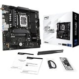 ASRock B860M Pro-A WiFi socket 1851 moederbord Zwart, RAID, 2.5 Gb-LAN, WLAN, BT, Sound, µATX