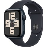Apple Watch SE (2023) smartwatch Donkerblauw/donkerblauw, 44 mm, Sportbandje (M/L), Aluminium