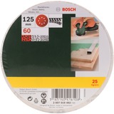 Bosch Schuurbladenset voor excenterschuurmachines 25-delig schuurpapier Korrel 60