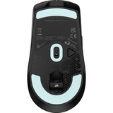 Corsair M75 AIR WIRELESS Ultralichte gaming muis Zwart, 100 - 26.000 dpi | 2,4 GHz | Bluetooth 4.2 | USB 2.0