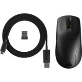 Corsair M75 AIR WIRELESS Ultralichte gaming muis Zwart, 100 - 26.000 dpi | 2,4 GHz | Bluetooth 4.2 | USB 2.0