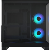 Fractal Design Pop 2 Vision RGB midi tower behuizing Zwart | 1x USB-A | 1x USB-C | RGB | Tempered Glass