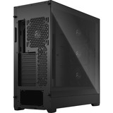 Fractal Design Pop XL Silent Black TG Clear Tint big tower behuizing Zwart | 2x USB-A | Tempered Glass