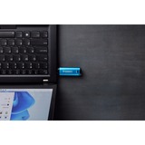 Kingston IronKey Vault Privacy 50 32 GB usb-stick Lichtblauw/zwart, USB-C 3.2 Gen 1