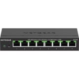 Netgear 8-port 2.5G Multi-Gigbit Ethernet Plus Switch (MS308E) Zwart, Managed