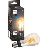 Philips Hue White filament 1-pack ST64 E27 Edison ledlamp 2100K, Dimbaar