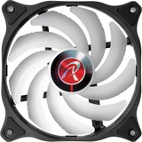 RAIJINTEK EOS 12 RBW ADD -2 case fan Zwart/transparant, 2 stuks, 4-pins PWM fan-connector