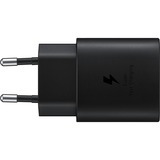 Samsung 25W Fast Charger USB-C Zwart, zonder kabel