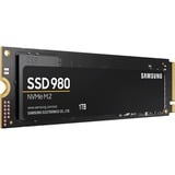 Samsung 980, 1 TB SSD MZ-V8V1T0BW, M.2 (2280), PCIe Gen 3.0 x4, NVMe 1.4