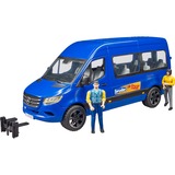 bruder Mercedes-Benz Sprinter Transfer met bestuurder en passagier Modelvoertuig 02670