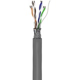 goobay Netwerkabel Cat.5e SF/UTP Grijs, 100 meter, Kabelrol