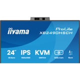 iiyama ProLite XB2490HSCH-B1 23.8" monitor Zwart, 1x HDMI, 2x USB-C, 2x USB-A, 120 Hz