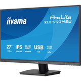iiyama ProLite XU2793HSU-B7 27" monitor Zwart (mat), 100 Hz, HDMI, DisplayPort, USB, Audio, Adaptive Sync