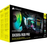 Corsair Hydro X-serie iCUE XH305i RGB PRO gecustomizede koelset waterkoeling Zwart