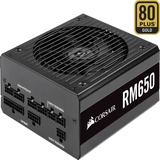 Corsair RM650, 650 Watt voeding Zwart, 4x PCIe, Full Kabel-management