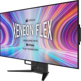 Corsair XENEON FLEX 45WQHD240 45" Curved UltraWide gaming monitor Zwart, 2x HDMI, 1x DisplayPort, 4x USB-A 3.2 (10 Gbit/s), 2x USB-C 3.2 (10 Gbit/s), 240 Hz