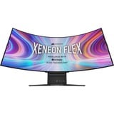 Corsair XENEON FLEX 45WQHD240 45" Curved UltraWide gaming monitor Zwart, 2x HDMI, 1x DisplayPort, 4x USB-A 3.2 (10 Gbit/s), 2x USB-C 3.2 (10 Gbit/s), 240 Hz