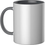Cricut Mug Grey - 425 ml mok Wit/grijs, 1 stuk