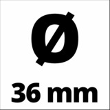 Einhell Verlengslang Zwart, 36mm/3m