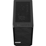 Fractal Design Meshify 2 Nano Black TG dark tint midi tower behuizing Zwart | 2x USB-A | 1x USB-C | Tempered Glass