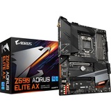GIGABYTE AORUS Z590 ELITE AX, socket 1200 moederbord RAID, Gb-LAN, WLAN, BT, Sound, ATX