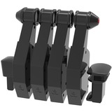 Honeycomb Aeronautical Throttle Pack for Airbus A319 – A380 gaming gasregelaar Zwart