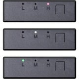 Lian Li UNI FAN P28 Triple Black case fan Zwart, Incl. controller, 4-pins PWM fan-connector