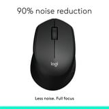 Logitech M330 SILENT PLUS muis Zwart, 1000 dpi