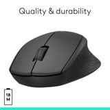 Logitech M330 SILENT PLUS muis Zwart, 1000 dpi