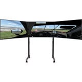 Next Level Racing Round Tube Triple Monitor standaard Zwart