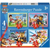 Ravensburger PAW Patrol - 4 in a box Puzzel 12, 16, 20 en 24 stukjes