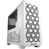 Sharkoon MS-Y1000 mini tower behuizing Wit | 2x USB-A | Window