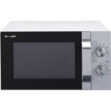 Sharp Shar Mikrowelle R204WA 800W wh magnetron Wit/zilver