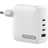 Sitecom 165W GaN Power Delivery wandoplader Wit