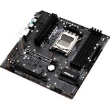 ASRock B650M PG Lightning socket AM5 moederbord Zwart/grijs, RAID, 2.5 Gb-LAN, Sound, µATX