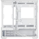 ASUS PRIME AP202 TG ARGB midi tower behuizing Wit | 2x USB-A | 1x USB-C | RGB | Tempered Glass
