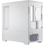 ASUS Prime AP202 midi tower behuizing Wit | 2x USB-A | 1x USB-C | RGB | Tempered Glass