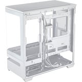 ASUS Prime AP202 midi tower behuizing Wit | 2x USB-A | 1x USB-C | RGB | Tempered Glass