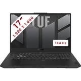 ASUS TUF Gaming F17 (FX707VI-HX036W) 17.3"  gaming laptop Grijs | Core i7-13620H | RTX 4070 | 16 GB | 1 TB SSD | 144 Hz